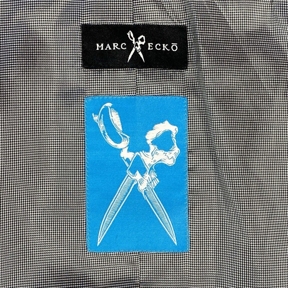 Vintage Marc Ecko 2-Piece Suit Set Blazer Sport‎ Jacket 38S Pants 32x32 - Picture 10 of 16